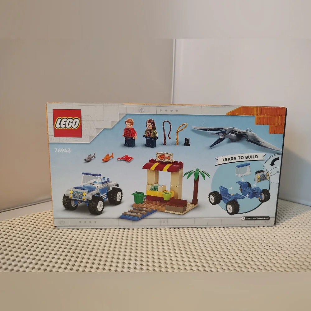 Lego 76943 Pteranodon Chase Jurassic World NWT Building Toy Set